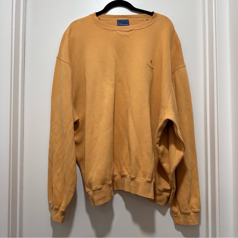 Vintage Oversized Façonnable Butter Yellow Sweater